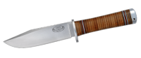 NL4,Fällkniven,NL4 Frej lovecký nůž pouzdro kožené