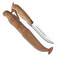 138010,Marttiini,Lynx 138, pevný nůž s koženým pouzdrem