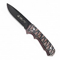 846410,Puma, IP Negro, zavírací nůž s  koženým pouzdrem